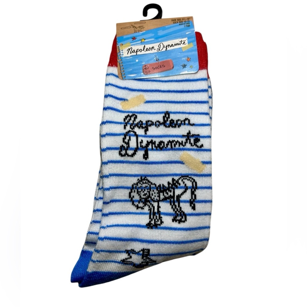Napoleon Dynamite Socks NWT 80’s Sweet Liger